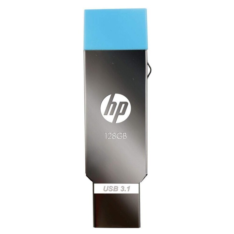 PEN DRIVE HP 128GB X302M METAL OTG 3.1